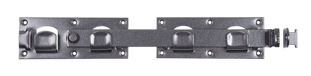 Alberts DURAVIS Doppeltorüberwurf | schwarzdiamant duplexbeschichtet | Größe 423 x 70 mm