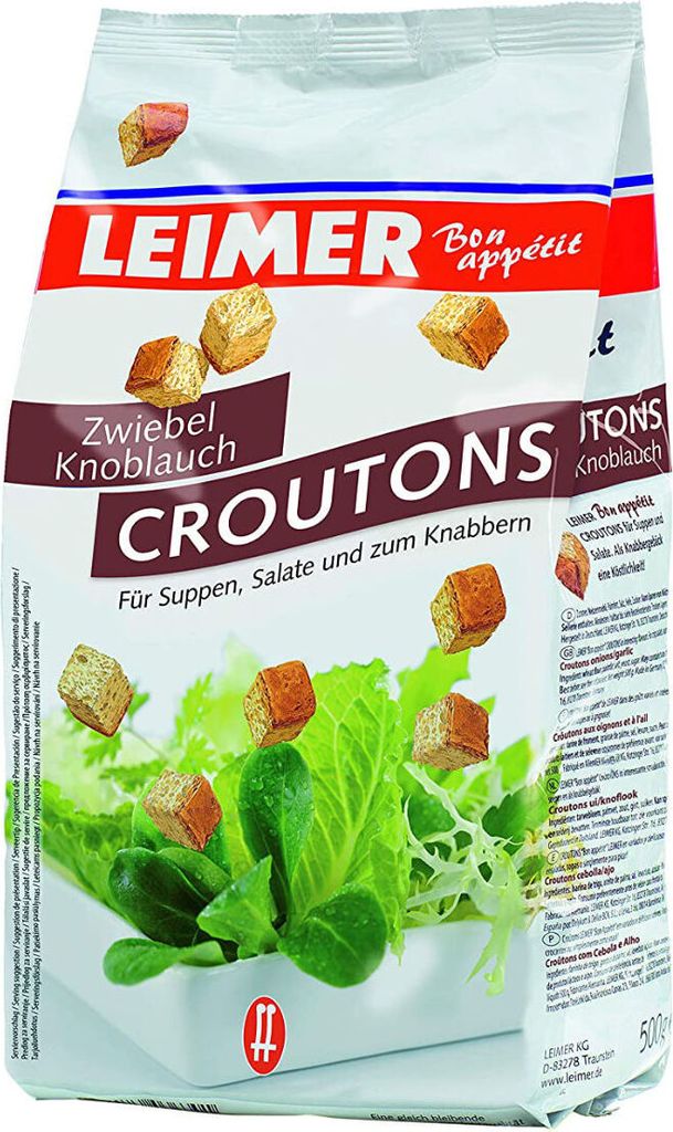 Gebrüder Leimer crostini cipolla/aglio 500g Immagine del prodotto 