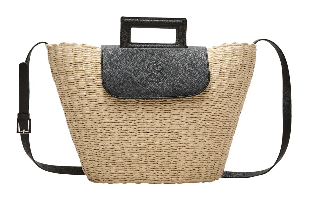 s.Oliver borsa a tracolla borsa shopper Shopper Beige avorio