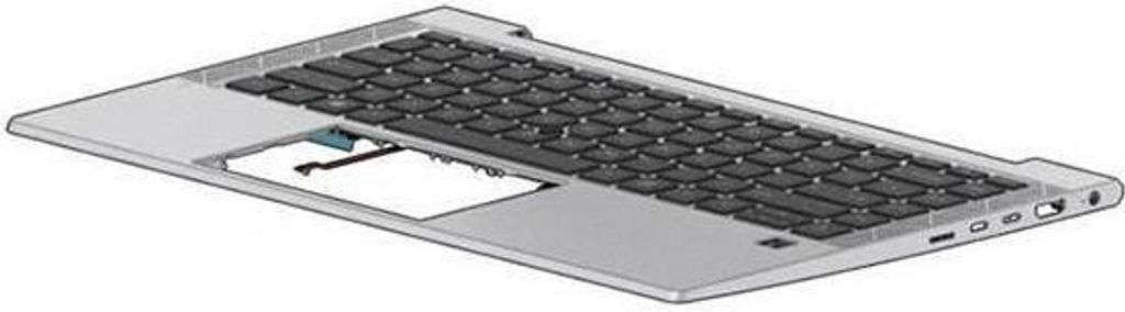 HP M36446-B31 - Tastatur - Holländisch - Tastatur mit Hintergrundbeleuchtung - HP