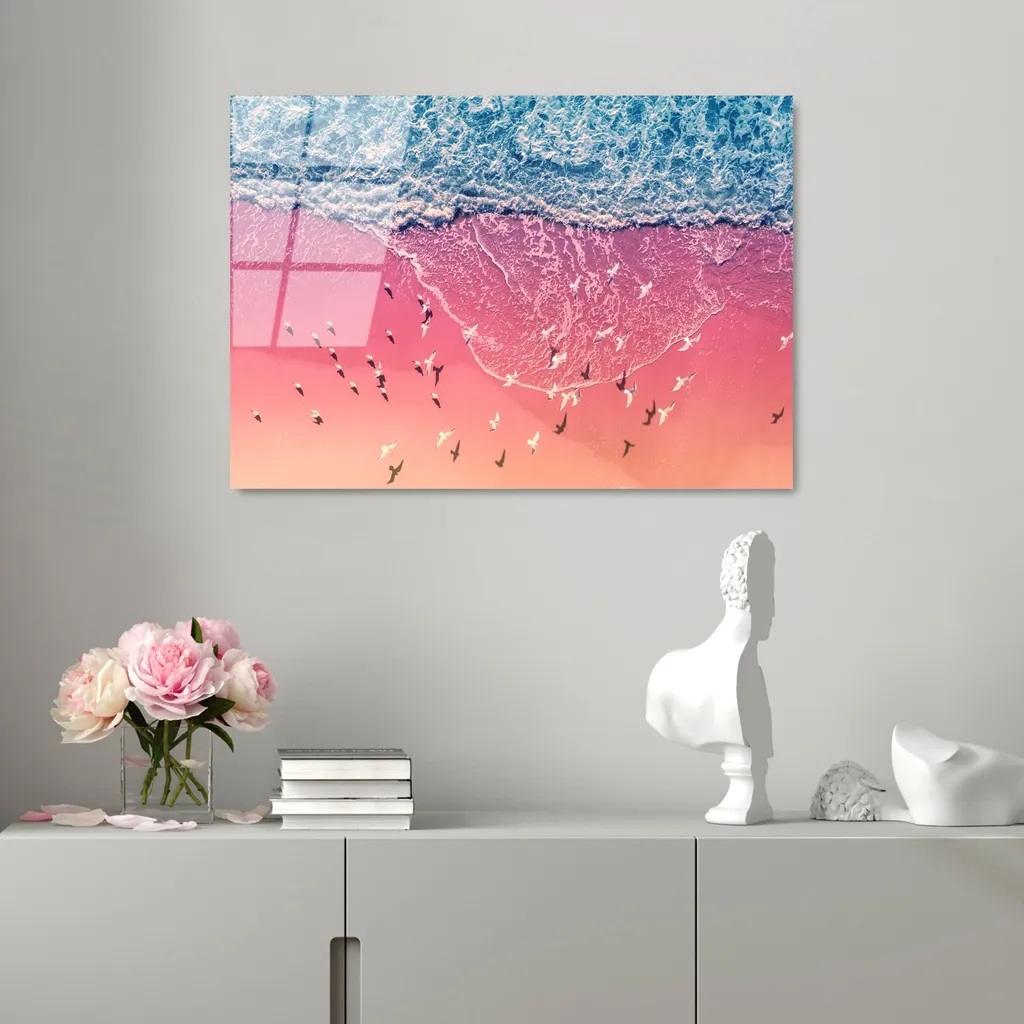 Arredare con Wallity UV-328 50x70: Vetro Temperato d'Autore