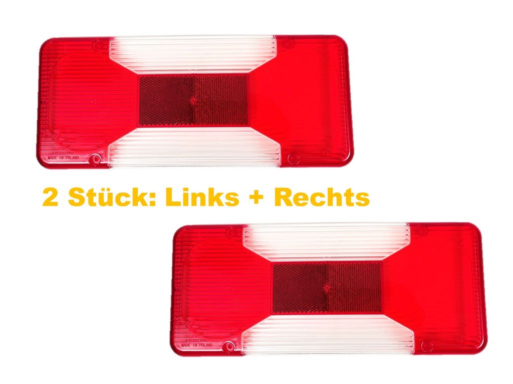 WAS 01 Lichtscheibe Schlussleuchte Links - Ersatzleuchte Für Auto