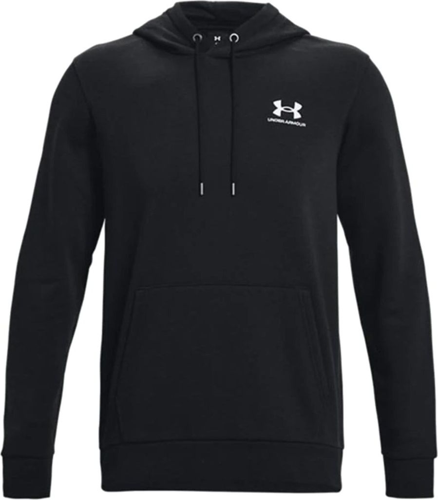Under Armour Ua Essential Fleece Hoodie-Schwarz 1373880-001__LG