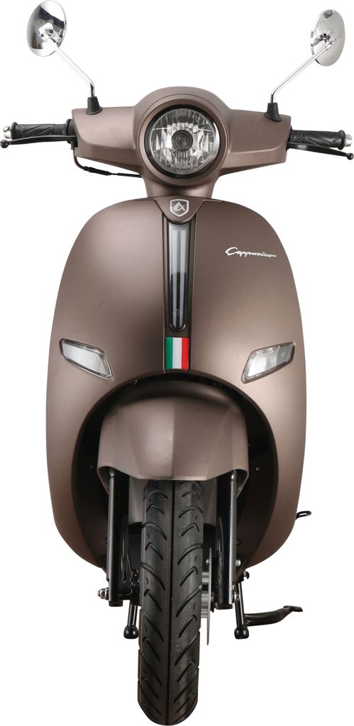 Motorroller Cappucino 50 ccm 45 kmh EURO 5 mattbraun Produktbild 8