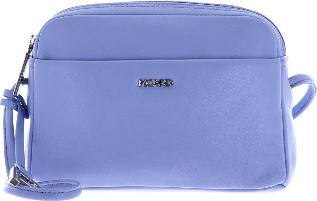 PICARD Leder Umhängetasche Schultertasche Really Hand Bag Violet violett