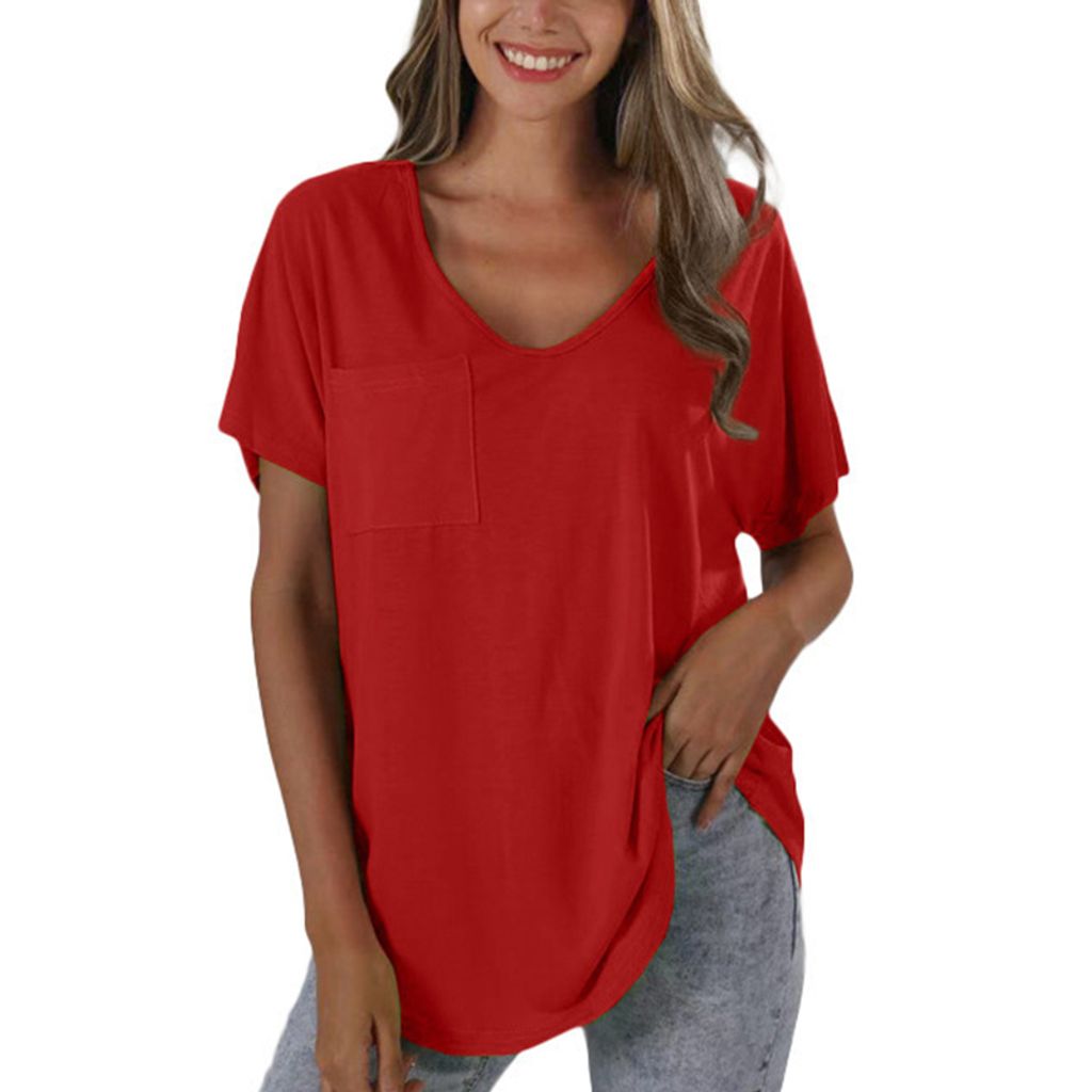 Leichtes Sommer T-Shirt Für Damen - Lockere Passform Mit Süßen Prints