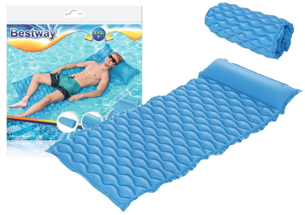 Bestway 44020, Zielony, Różowy, Żółty, Pływający materac, Zdjęcie produktu 
