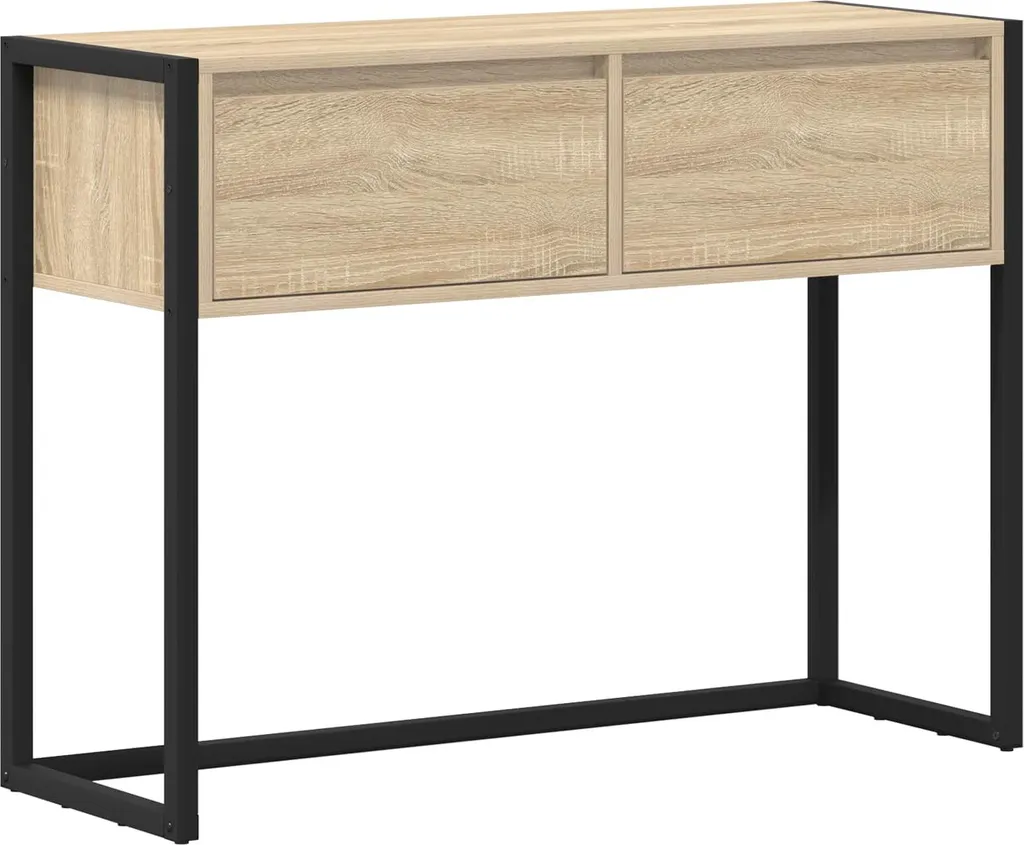 SYFAX™ Tavolino con cassetto Sonoma 100 x 36 x 75 cm Legno multistrato