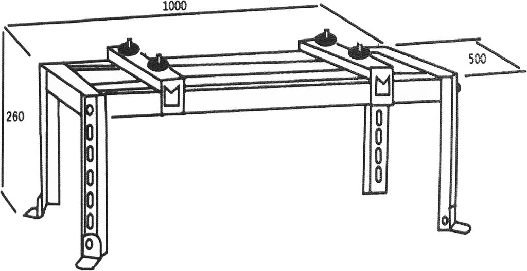 Maclean mc-864 držák příslušenství klimatizace de Držák Obrázek produktu 4