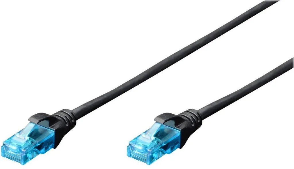 Patch Cable Digitus Cat5e UTP 2m Nero | DK-1512-020/BL Networking - 2
