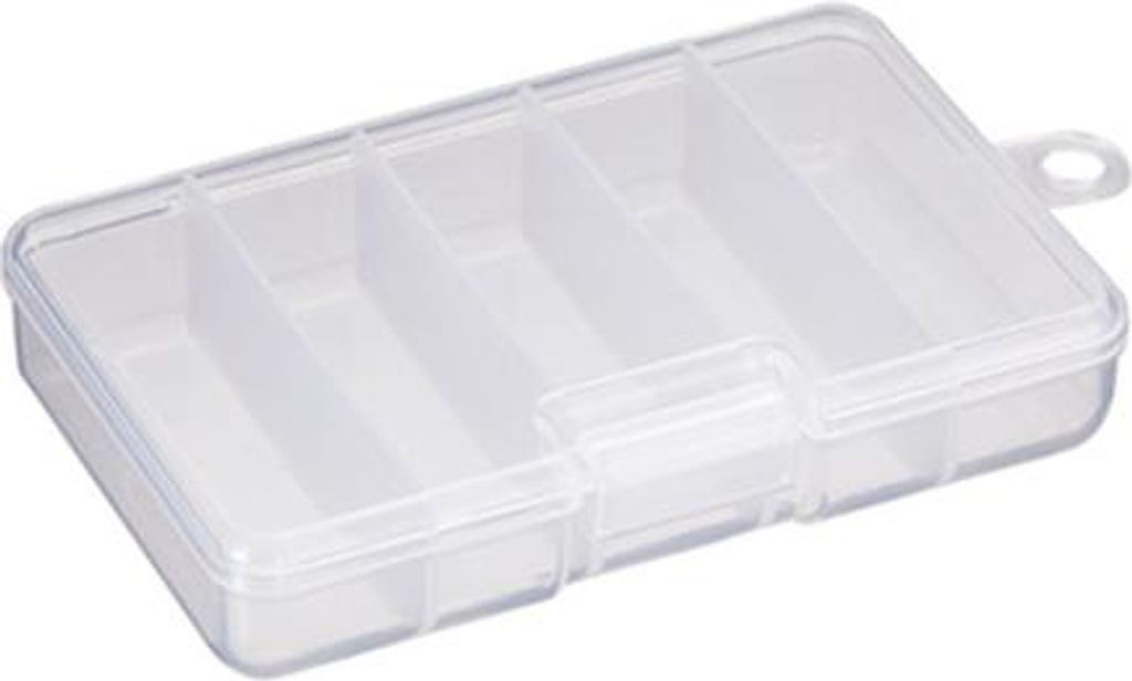 Meiho Mini Hunter Köderbox, klar, 122x80x26mm, mit 5 Produktbild 