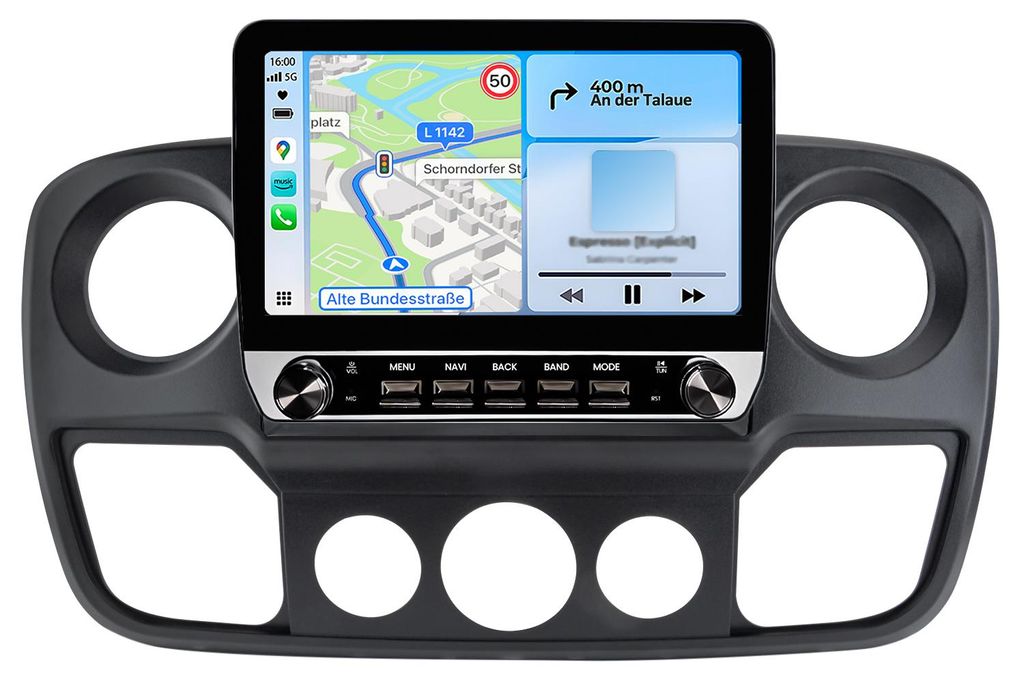 Radio Android compatibile con Renault Master Nissan NV400 Immagine del prodotto 