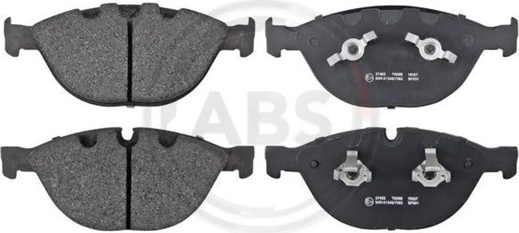 Plaquettes de frein OE 34116763652 compatibles BMW E60 E63 E64 E65 A.B.S