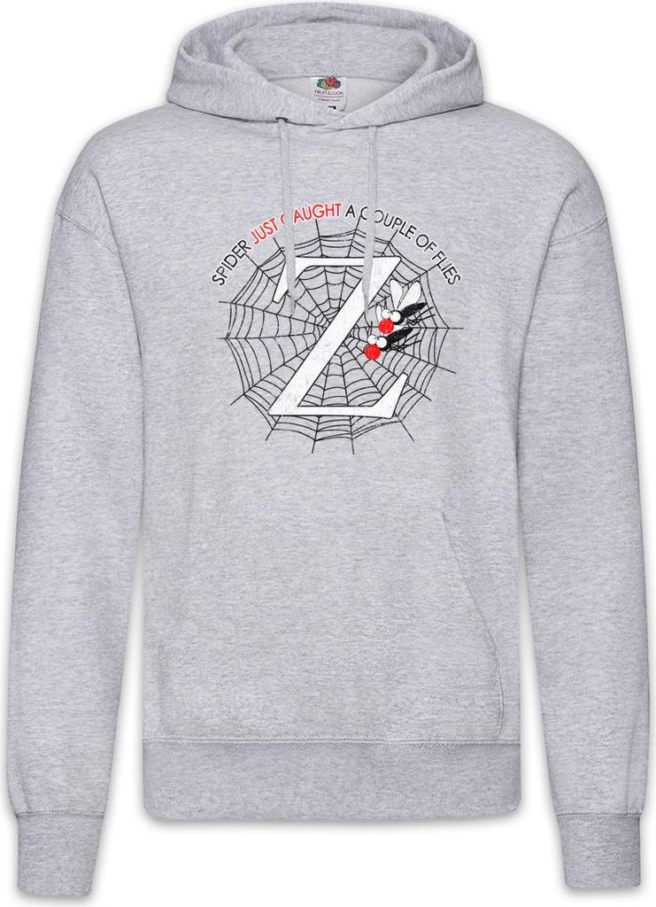 Urban Backwoods Zed, Herren Hoodie, Farbe: Hellgrau, Größe: M