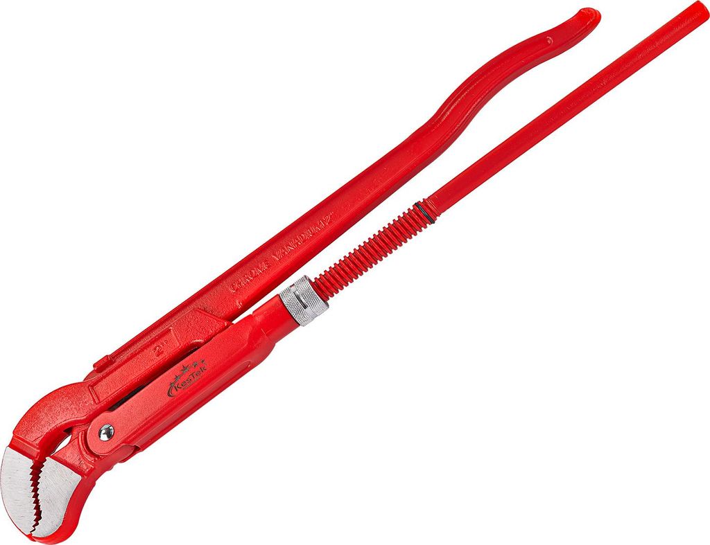 Eckrohrzange S-Maul 45° 1 Zoll-2 Zoll