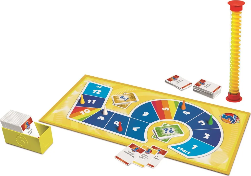 Jeu de société familial 5 Seconds Junior - Version CZ pour Enfants