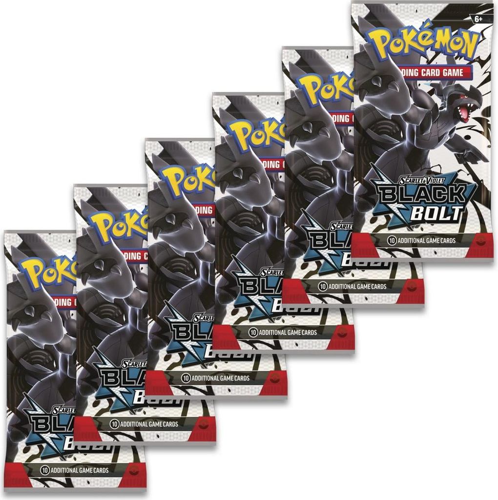 Pokemon Black Bolt Boosterbundle English Sealed Immagine del prodotto 