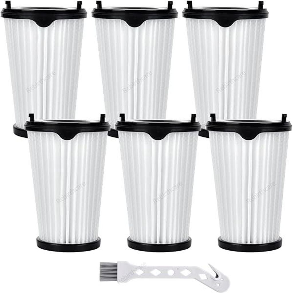 6 Stück Filter für AEG Ergorapido Akkustaubsauger Zubehör AEF150 CX7 Flexibility Animal Ersatzfilter für alle CX7-2 & QX8 Animal X Power CX7-2-...