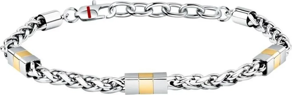 Bracelet Homme Sector SAFT95 Argent - Bijou Acier Maille Marine Chic