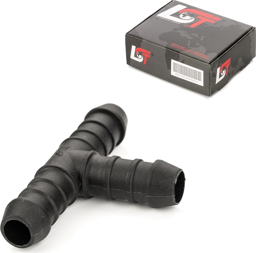 Schlauchverbinder Polyamid T-Stück Benzin ölbeständig 12 mm für JAGUAR MERCEDES
