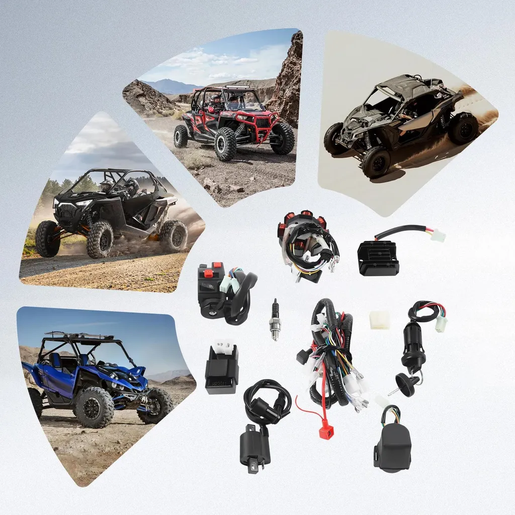 Câblage complet de remplacement pour Quad 200cc et 250cc avec stator - 5