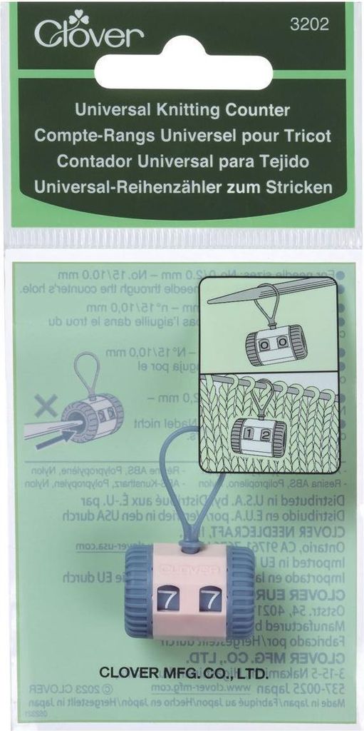 Universalreihenzähler  zum Stricken Produktbild 