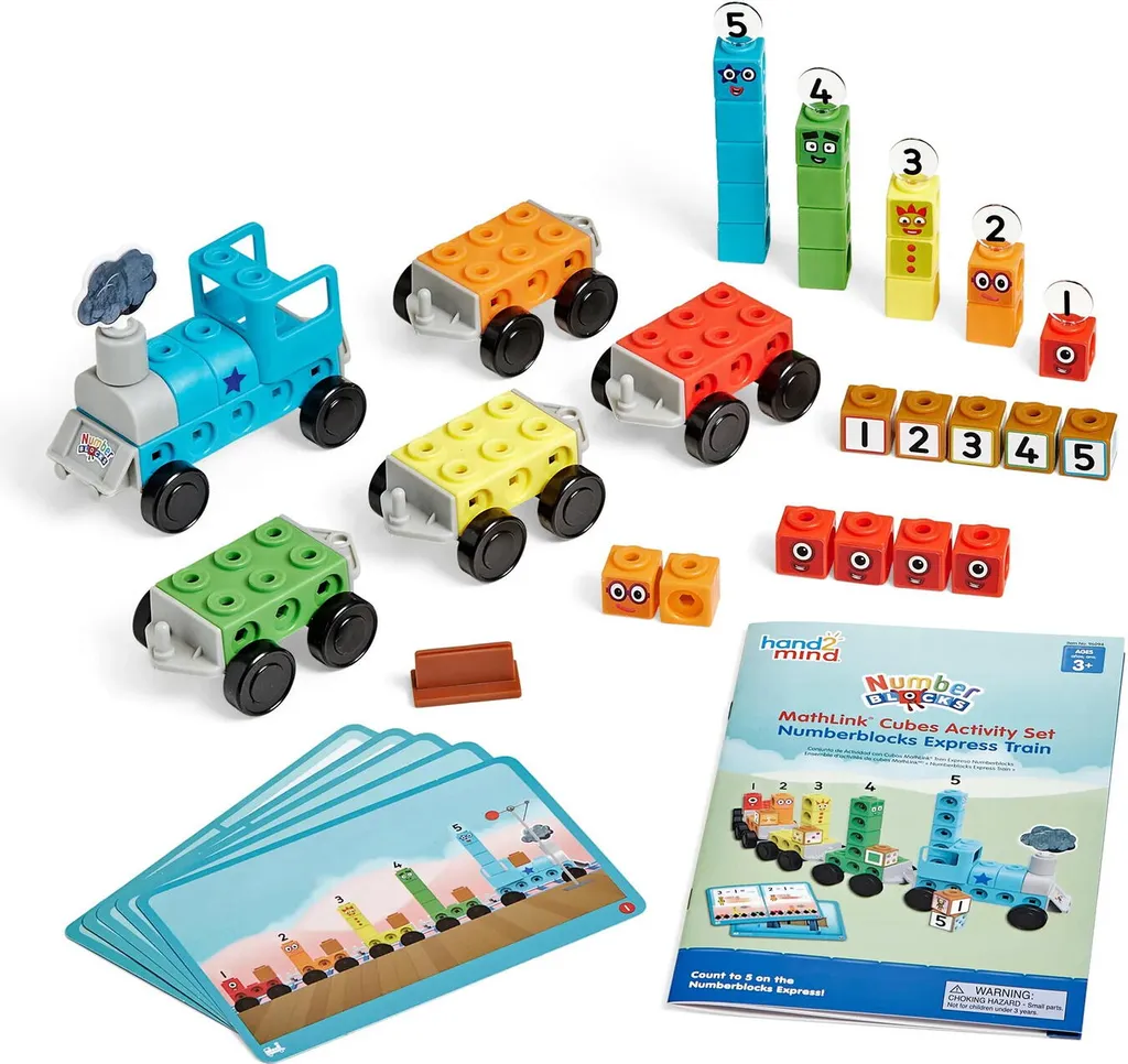 Jeu de construction mathématique Numberblocks Express Train avec Cubes - 4