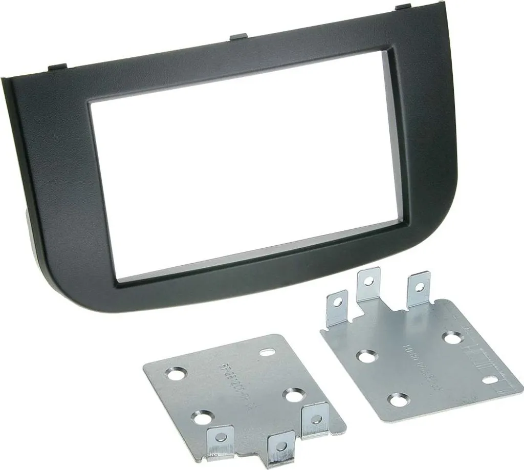 Kit montage autoradio 2-DIN Mitsubishi COLT 2008 noir - Installation facile