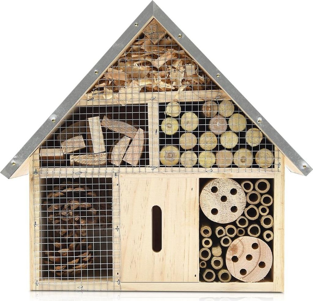Bienenhotel - Bienenhaus - Schmetterlingshaus - Wespenhotel - Insektenhotel - Nistkasten Insekten