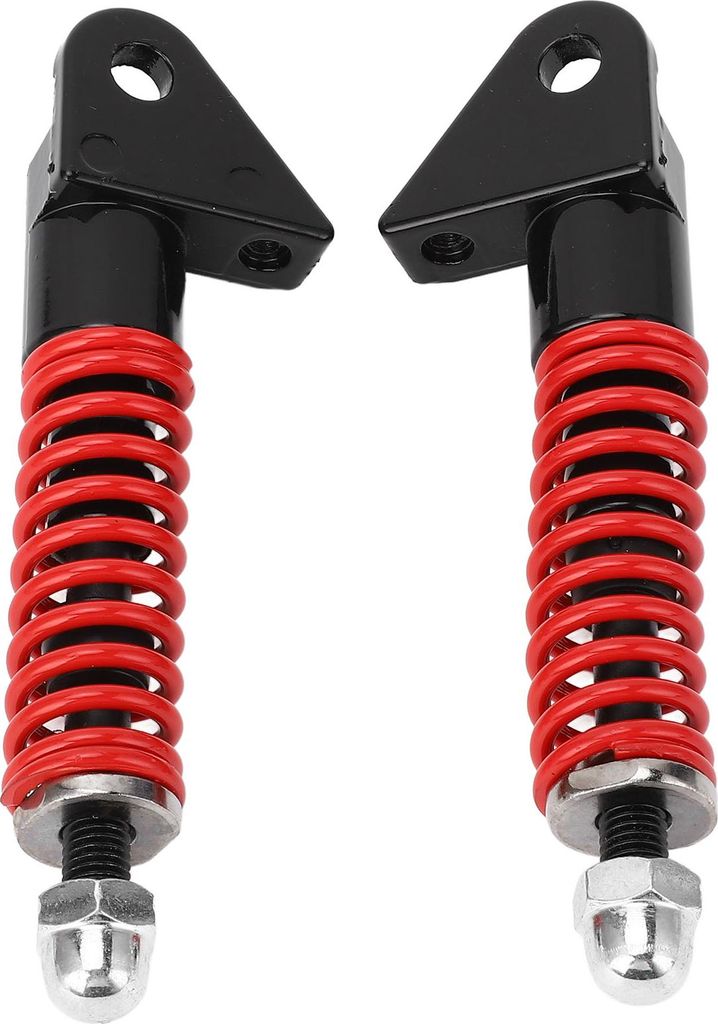 Paar hydraulische 128-mm-Frontstoßdämpfer mit hoher Leistung für Elektroroller, Motorräder, ATV, Dirt Pit Bike, Rot