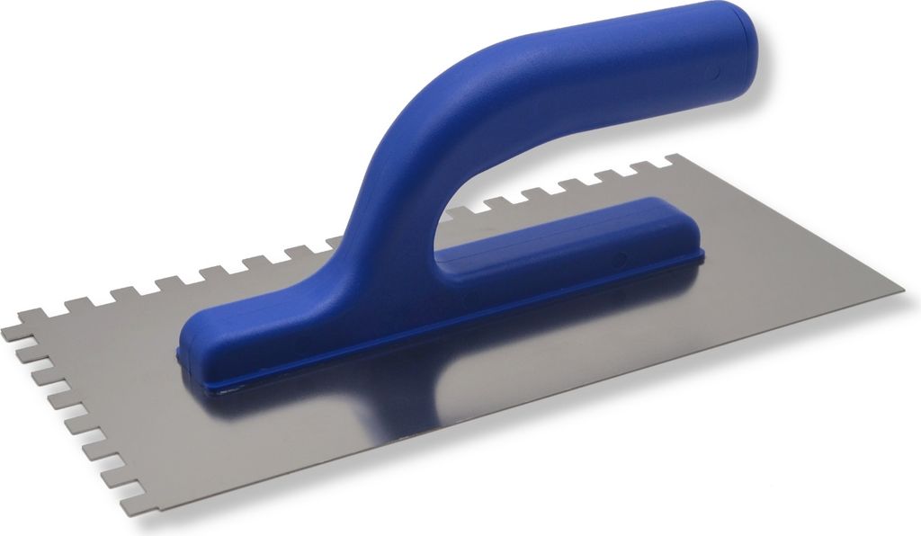 DEWEPRO Zahnkelle 8x8 mm LIGHT - Edelstahlblatt 270x130mm - rostfrei