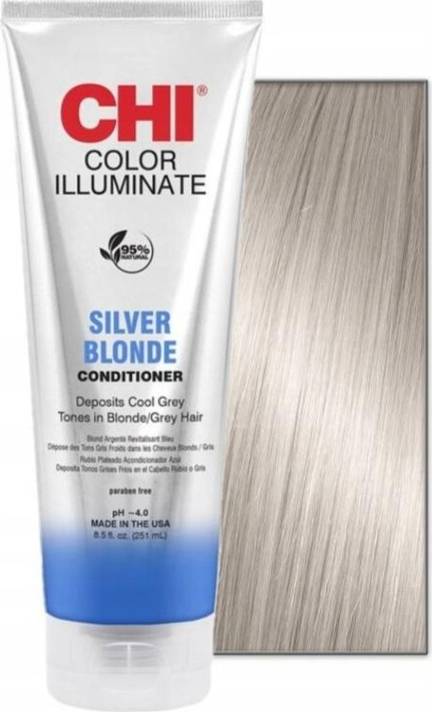 CHI Haar Färbung Conditioner SILBER BLONDE - 251ml Produktbild 