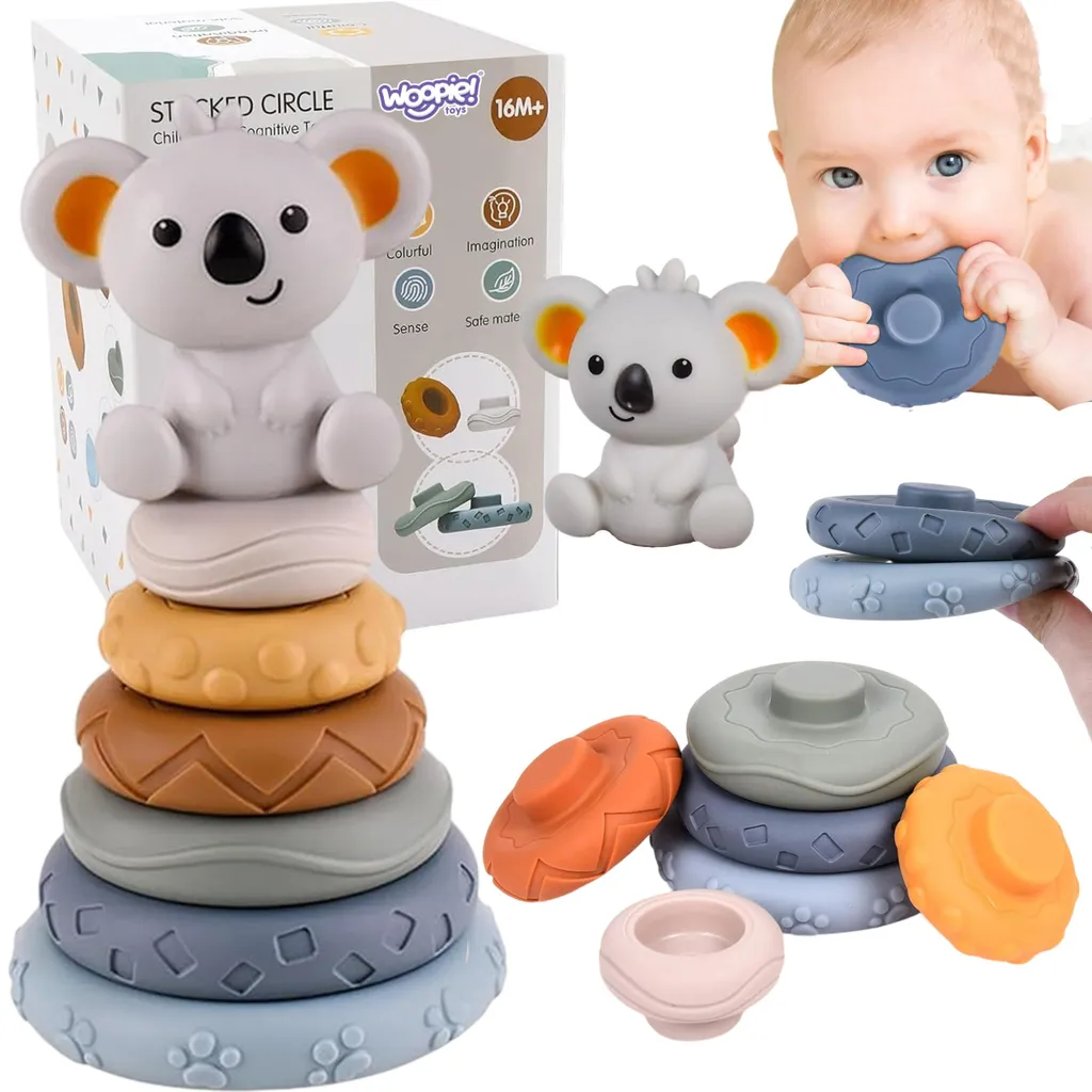 Soulager les Gencives de Bébé avec la Pyramide de Dentition Koala 2 en 1