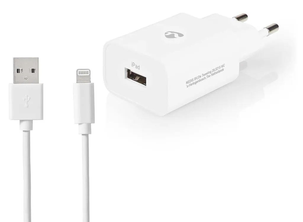 Chargeur iPhone rapide 12W : fini les batteries vides avec ce kit 2.4A - 6
