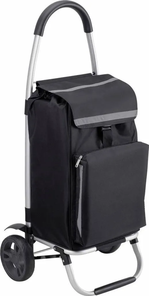 Chariot Courses 56L Finit les Sacs Lourds avec Roues Larges et Bac Réfrigéré