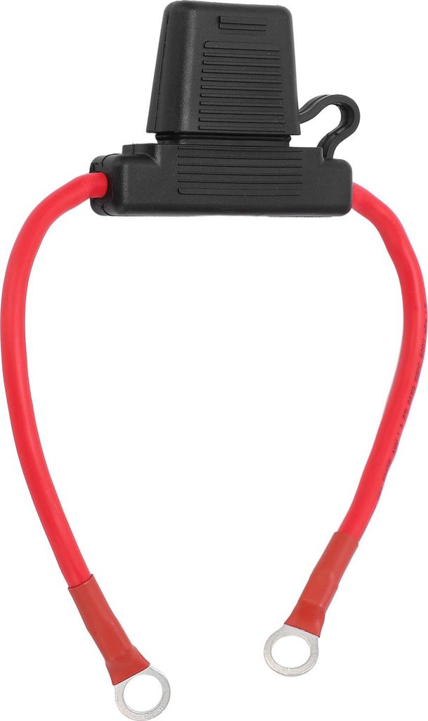 8AWG-Inline-Sicherungshalter mit wasserdichtem 80-A-Blade-Stromkreisschutz für 12-24-V-Fahrzeugschiffe