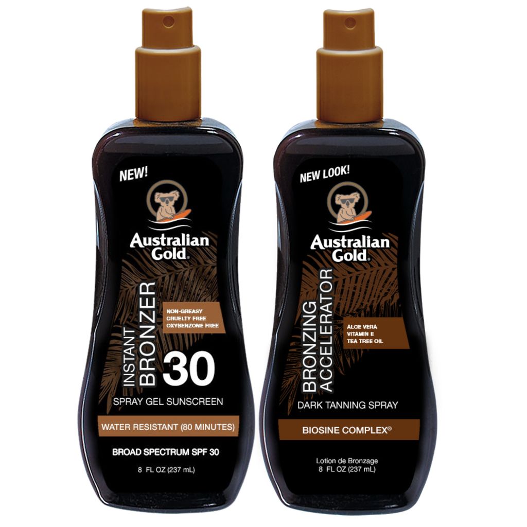 Austrálsky zlatý bronzer v spreji SPF30 + urýchľovač Obrázok produktu 