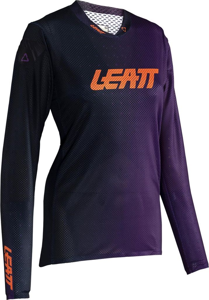 Leatt MTB Gravity 4.0 Women's long sleeve Jersey purple L