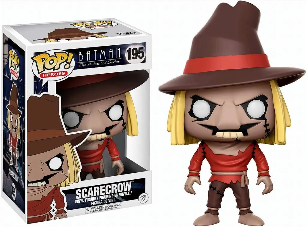 Complétez votre collection Batman avec la Pop Épouvantail 195 Funko