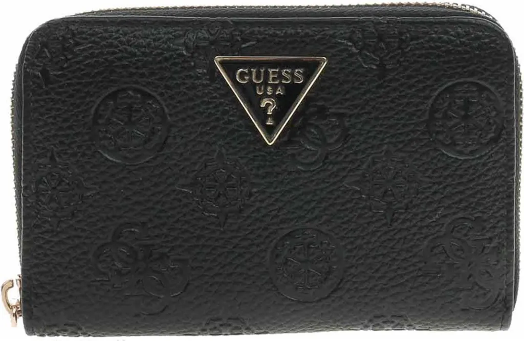 Portefeuille femme Guess SWPD9888140-BLO logotypé chic en coloris bleu