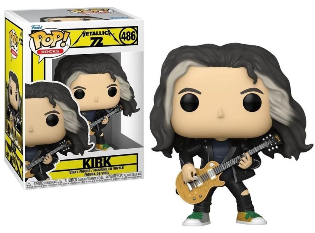 Funko Pop Rocks: Metallica - 486 Kirk 9cm – Funko Pop – Produktbild 