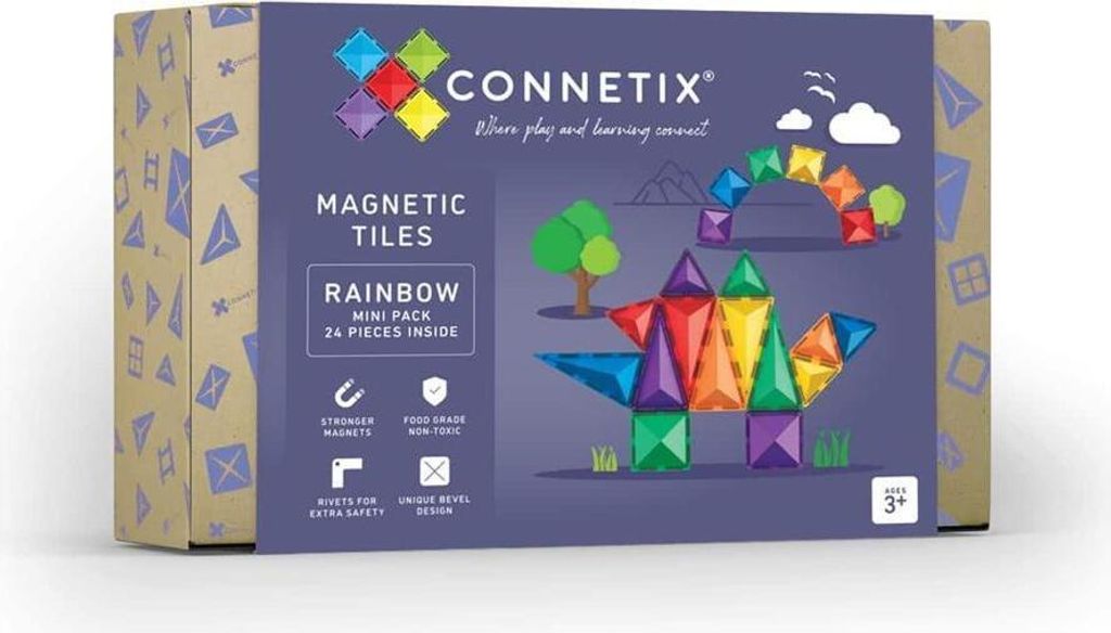 Connetix Magnetkacheln Mini 24-teilig