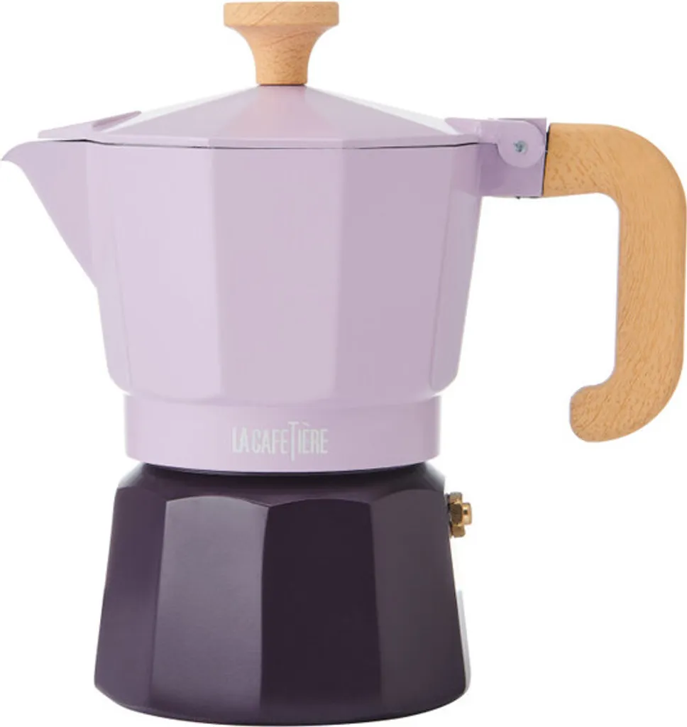 Espresso Maker La Cafetière Venice 3 Cup - Purple Two-Tone Edition