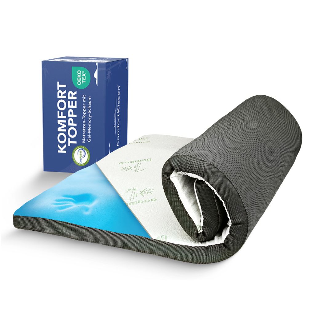 Comfort topper - matrace s gelovou paměťovou pěnou - 160 x Obrázek produktu 