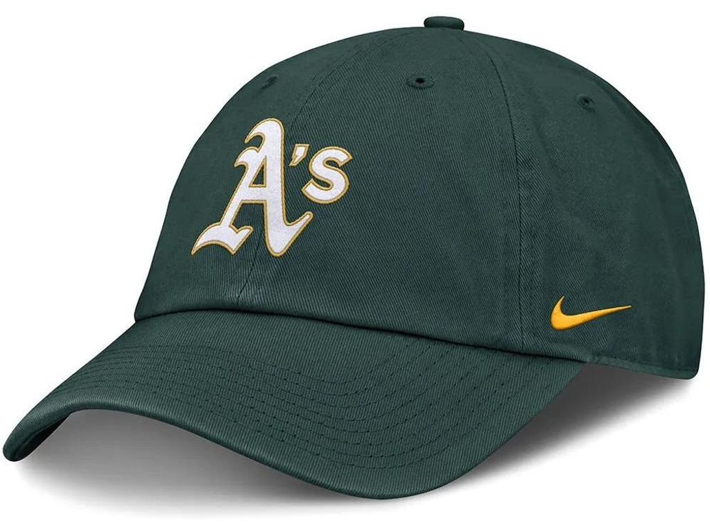 Nike Mlb Las Vegas Athletics Nb01 Club Unstructured Kappe Grün L-XL Grün L-XL