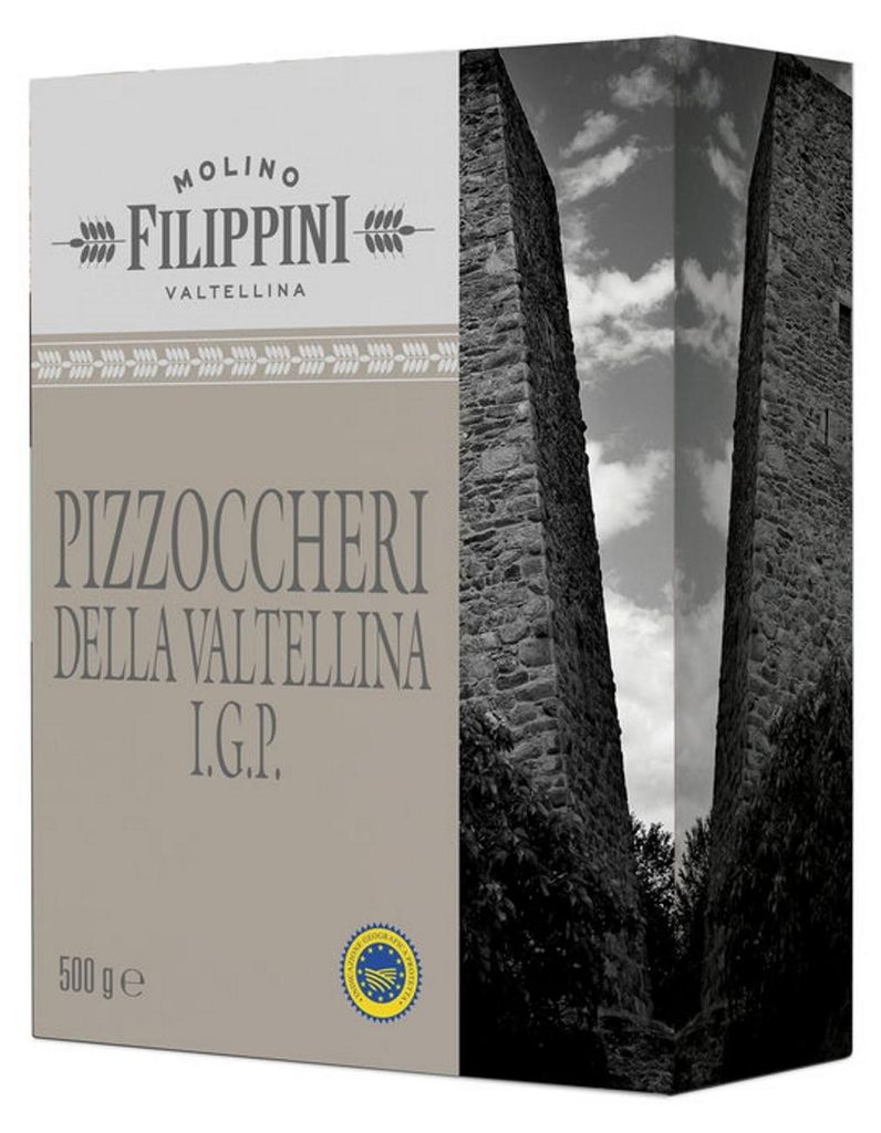Pizzoccheri classici 500 gr. - Molino Filippini Produktbild 
