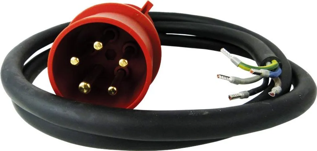Rallonge électrique industrielle 32A 5x4mm² CEE 400V de 2 mètres - 3