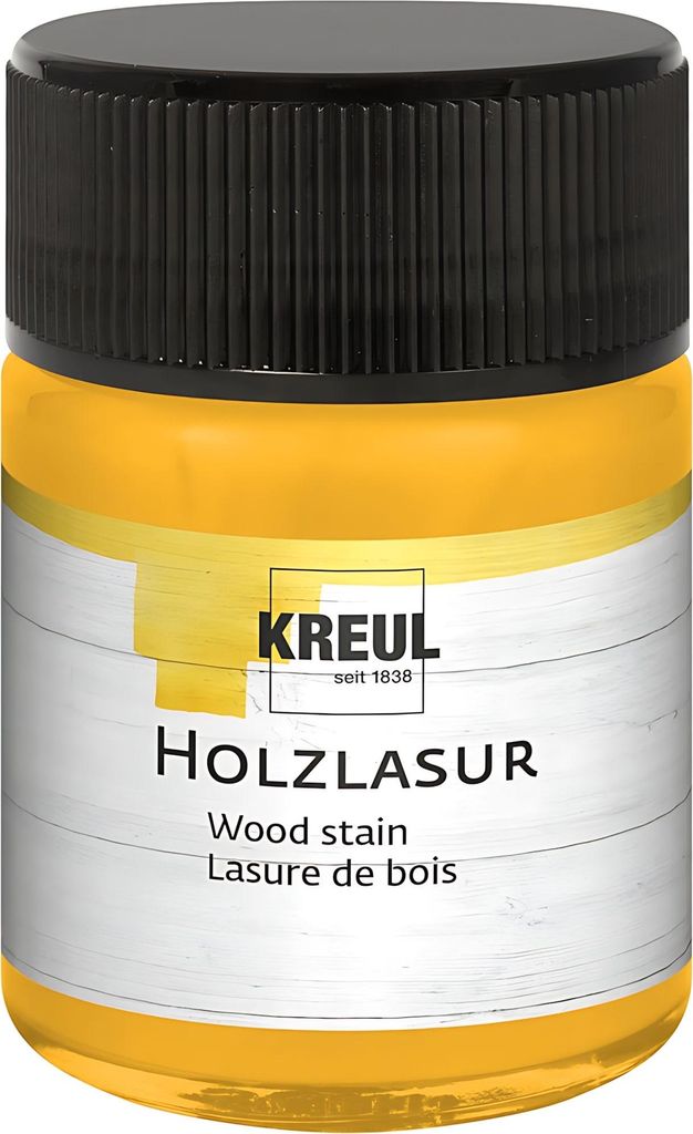 KREUL Holzlasur Sonnengelb 50 ml Produktbild 