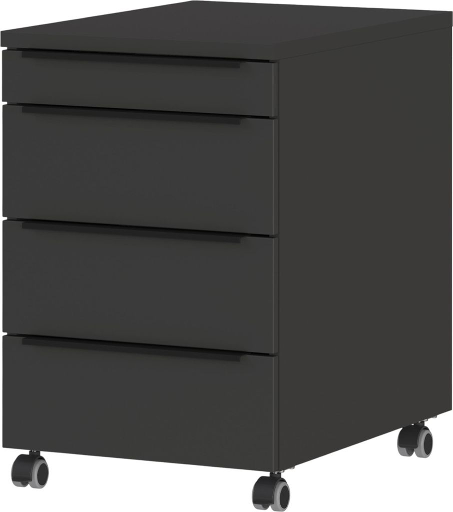 bümö Home Space Rollcontainer ohne Schloss - Nachbildung: Graphit