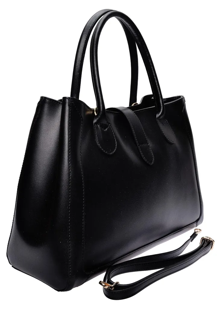 Sac Isabella Rhea IR 483 NERO en cuir véritable avec finitions luxe - 2